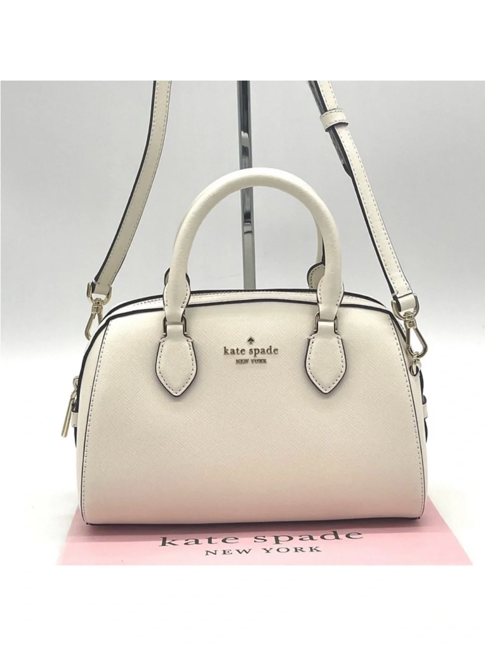 Kate Spade Madison Duffle Satchel Crossbody Bag